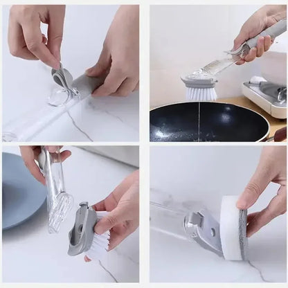 CleanGrip Cepillo Inteligente con Dispensador